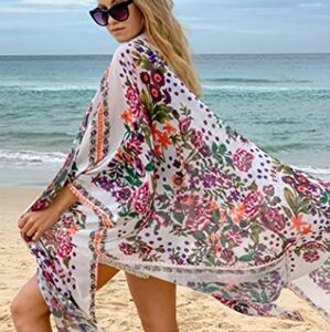 Floral Beach Cover-Up